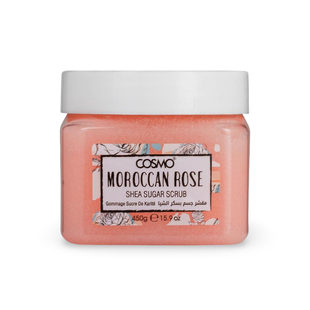 Cosmo - Moroccan Rose Shea Sugar Scrub - 450g
