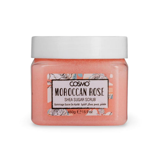 Cosmo - Moroccan Rose Shea Sugar Scrub - 450g