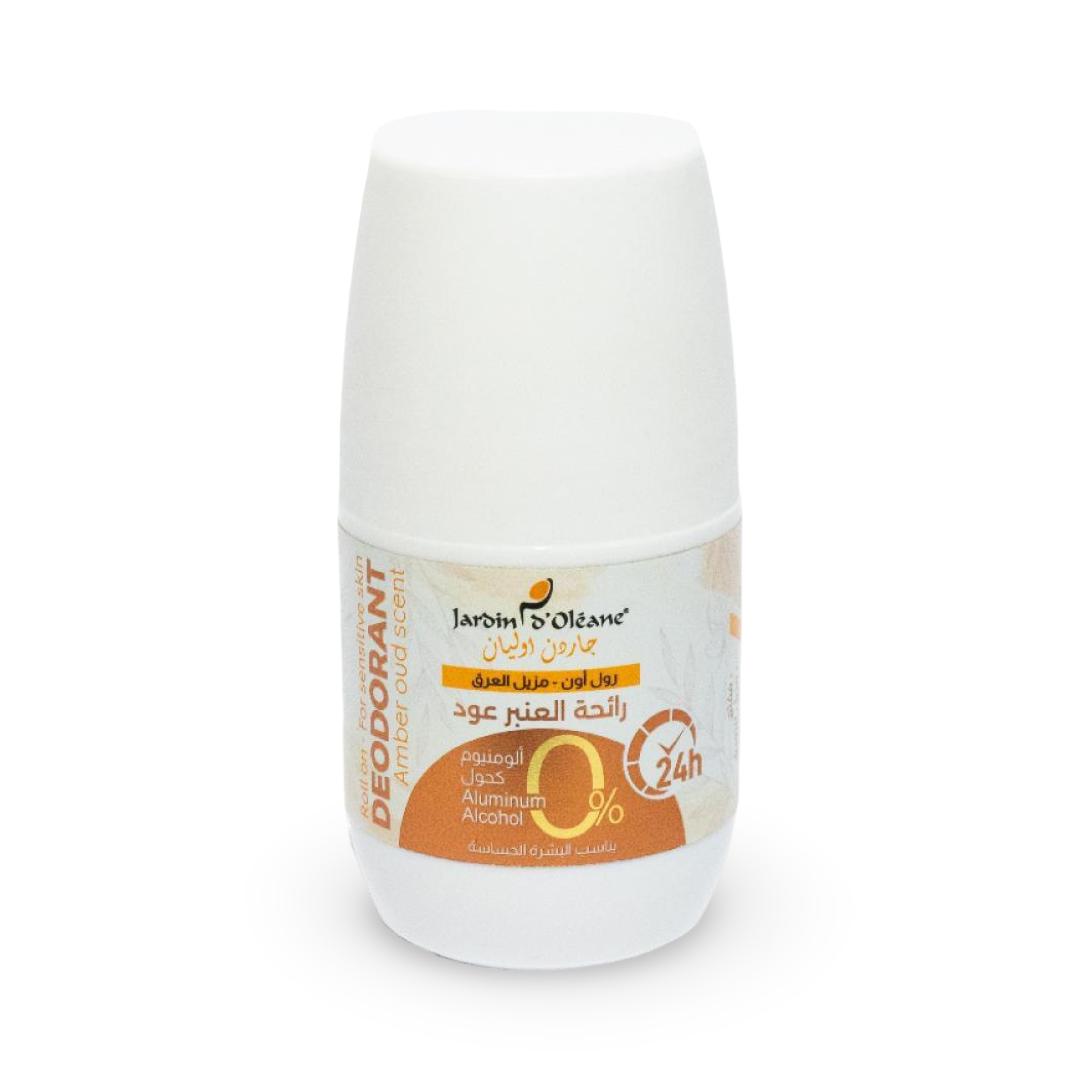 Jardin Oleane - Roll On Skin Deodorant Amber Oud Scent - 60ml
