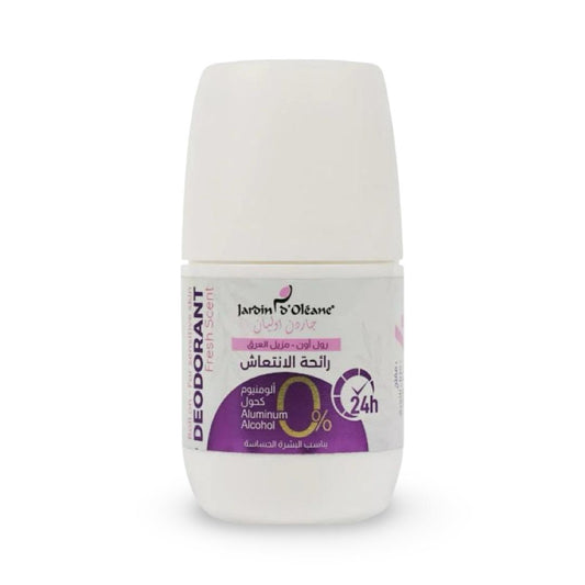 Jardin Oleane - Roll On Skin Deodorant Fresh Scent - 60ml
