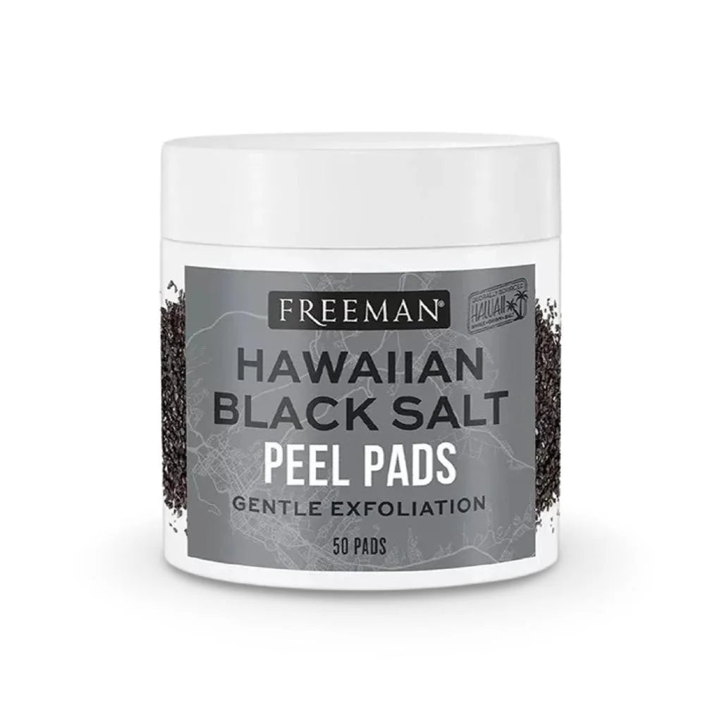 Freeman Hawaiian Black Salt Peel Pads - 50 Pads