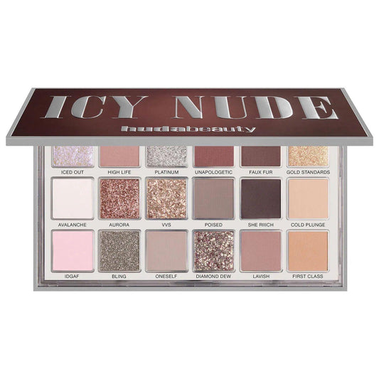 Huda Beauty - Icy nude Eyeshadow Palette - 16.1g