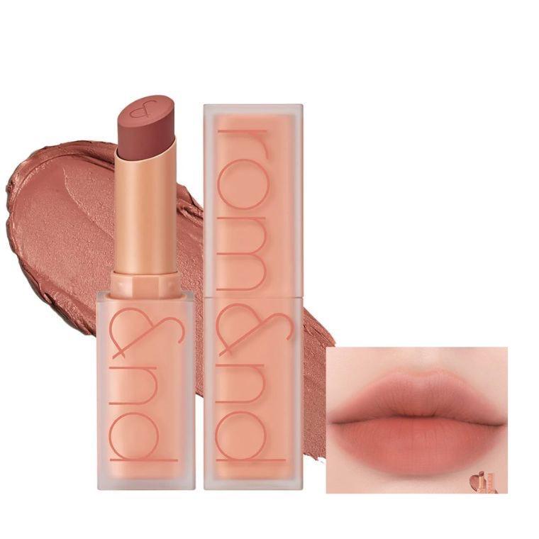 rom&nd - Zero Matte Lipstick - 21 Smoked Beige - 3g