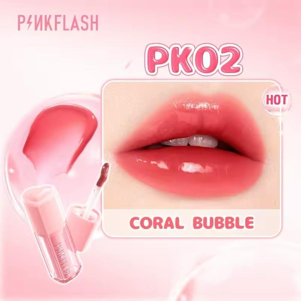 Pink Flash - Watery Transferproof Lip Cream PK02 - 2g