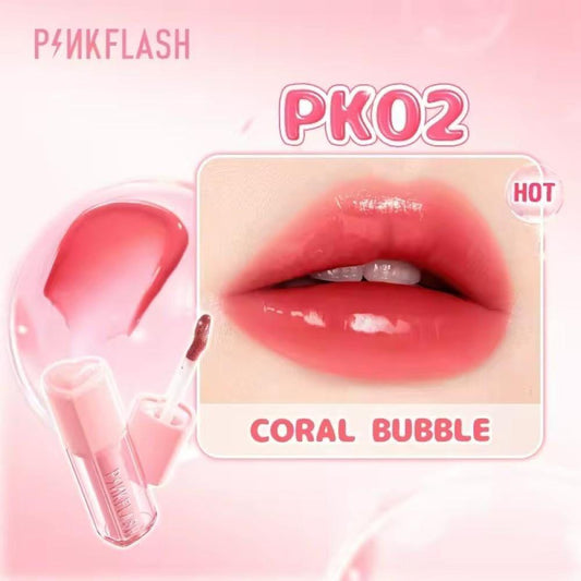 Pink Flash - Watery Transferproof Lip Cream PK02 - 2g