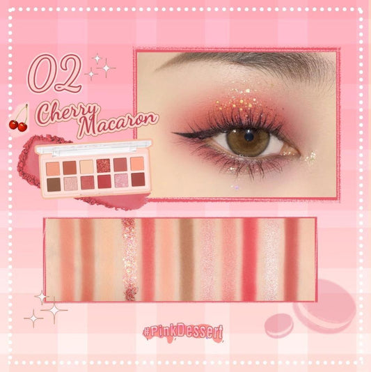 Pink Flash - Pro Touch Eyeshadow Palette 02 - 1*12 g