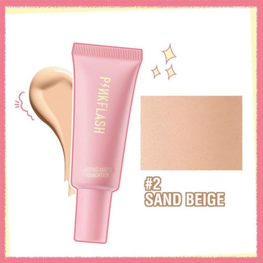 Pink Flash - Lasting Matte Foundation 02 - 25g