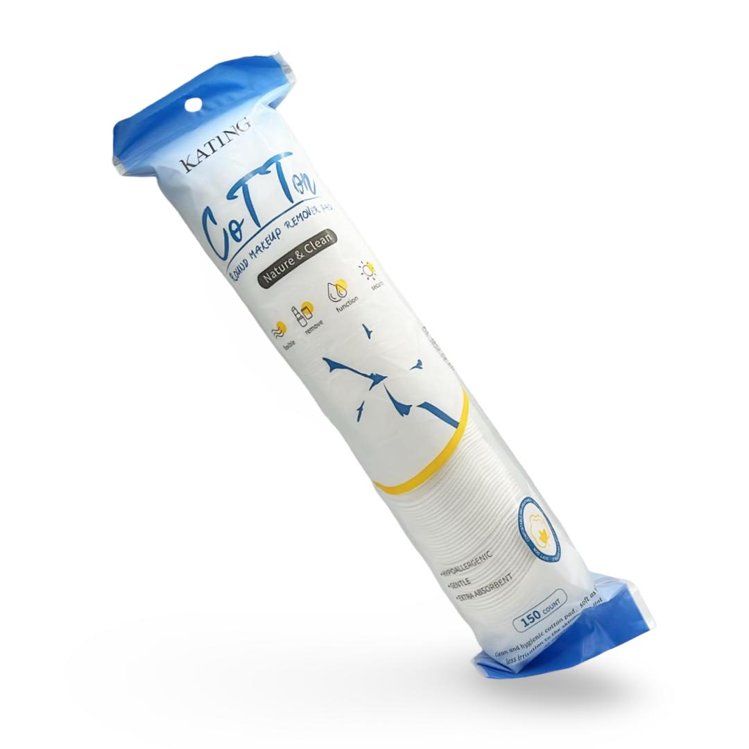 اقراص قطنية دائرية لإزالة المكياج من كاتينغ - 150 قطعة