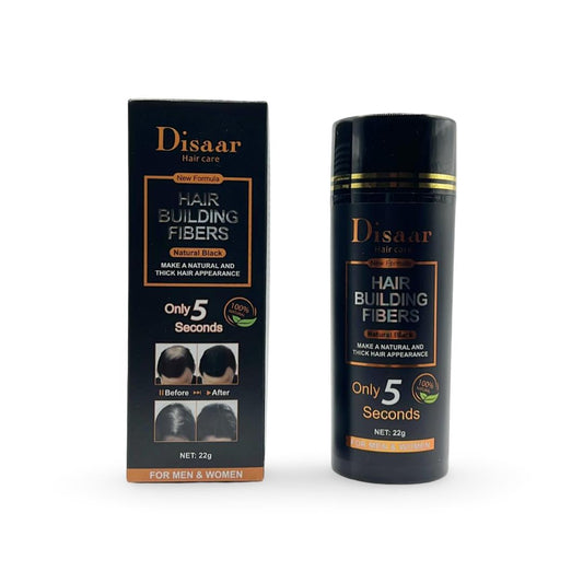 Disaar - Hair Building Fibers - Natural Black - 22g
