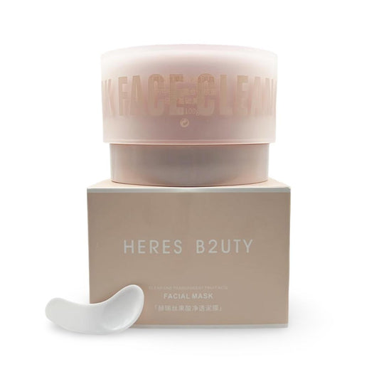 Heres B2uty - Clear And Transparent Fruit Acid Facial Mask - 100g