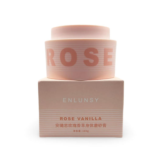 Enlunsy - Rose Vanilla Body Scrub - 160g