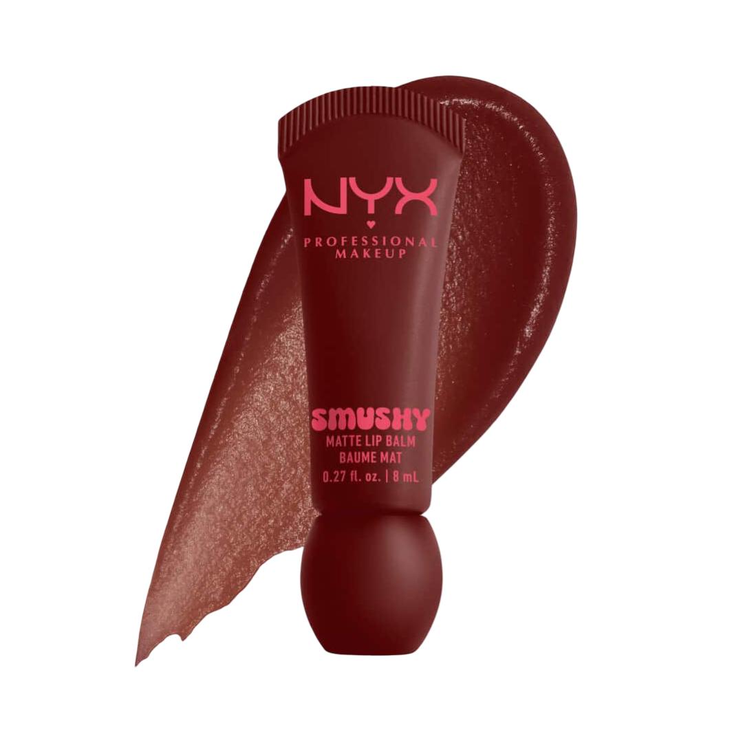 Nyx - Smushy Matte Lip Balm Smudge Fudge 08 - 8ml