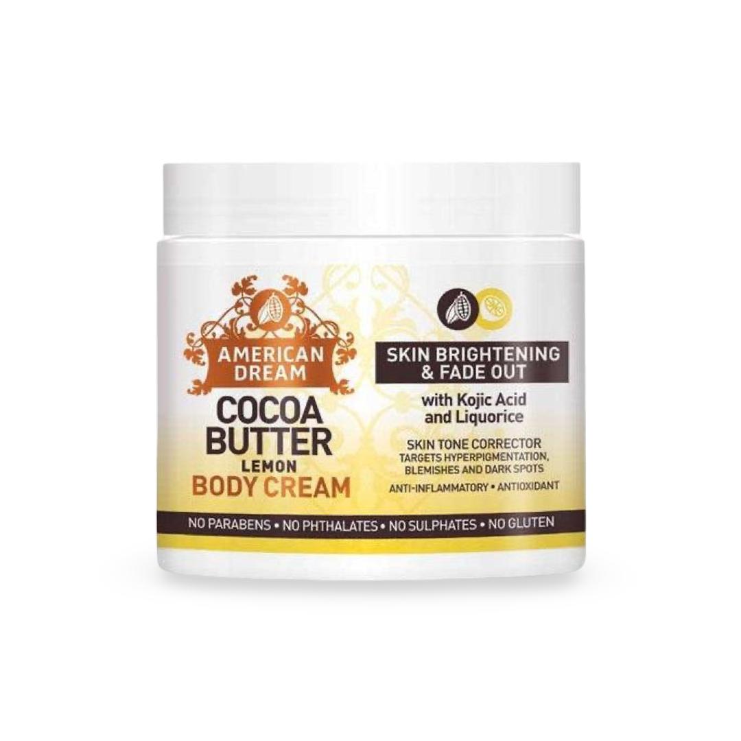 American Dream - Cocoa Butter Lemon Body Cream - 453g