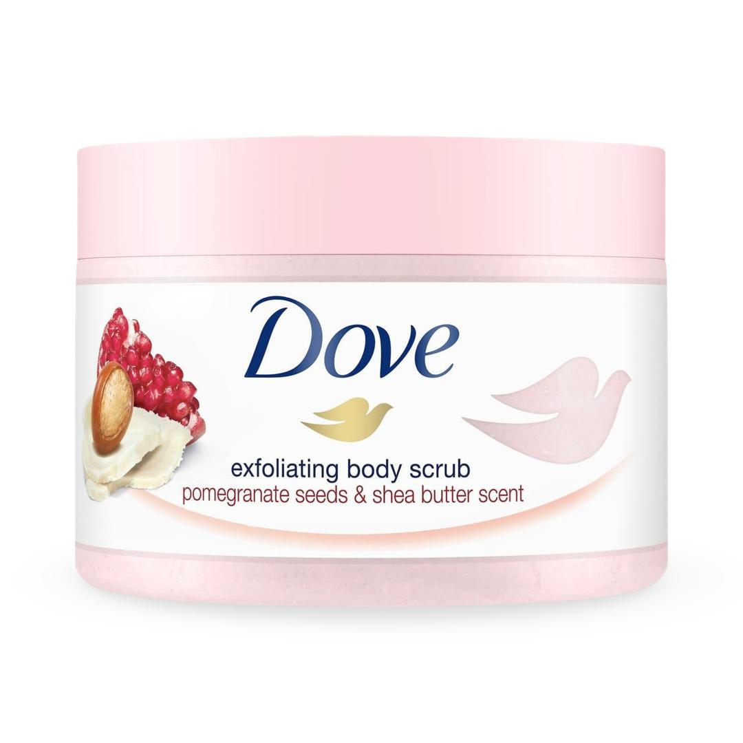 Dove - Exfoliating Body Scrub Pomegranate Seeds & Shea Butter Scent - 225ml