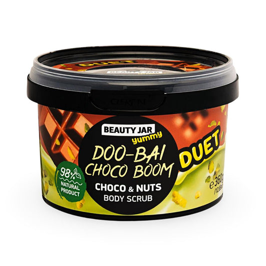 بيوتي جار - مقشر الجسم دو باي تشوكو بوم بالشوكولاتة والمكسرات - 360 جرام