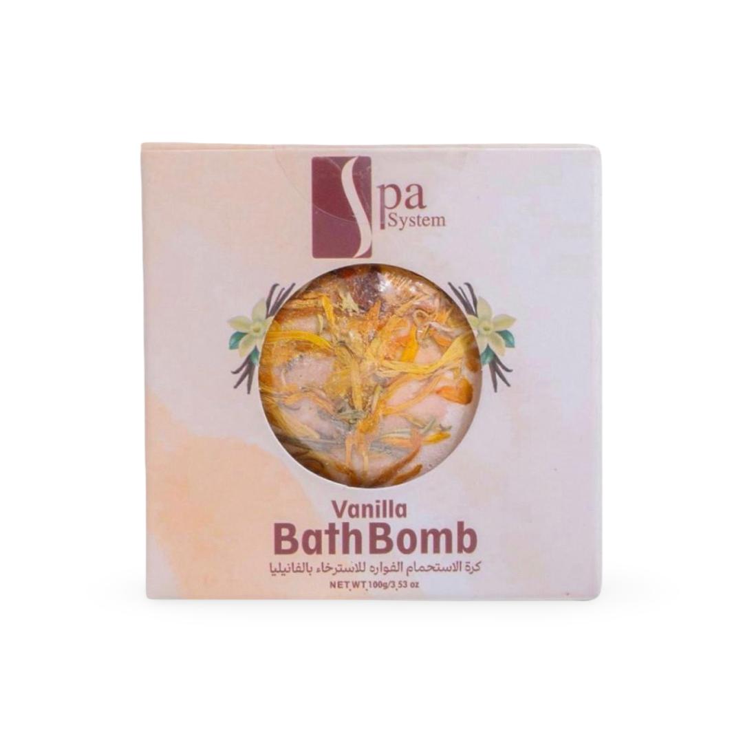 Spa System - Vanilla Bath Bomb - 100g
