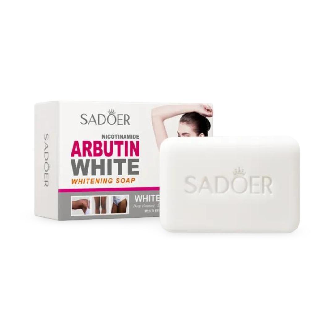 Sadoer - Arbutin Nicotinamide White Whitening Soap - 100 g