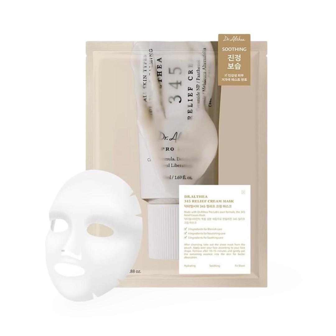 Dr. Althea - 345 Relief Cream Mask - 25g - 4 pcs