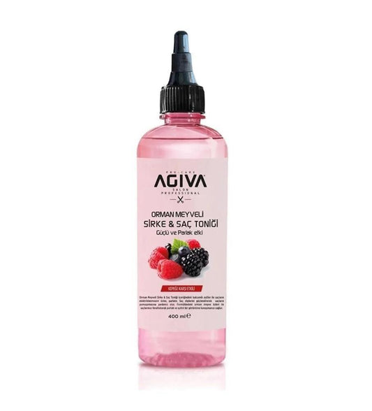 Agiva - Raspberry Vinegar Against Dandruff and Hair Tonic - 400ml