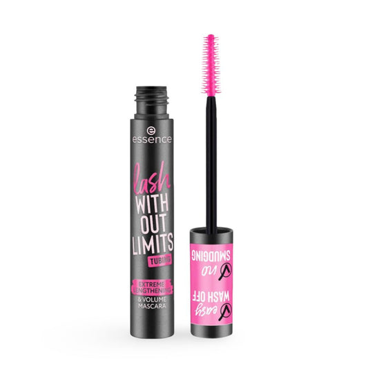 Essence - Lash Without Limits Extreme Lengthening & Volume Mascara 04 Black Tubing - 13ml