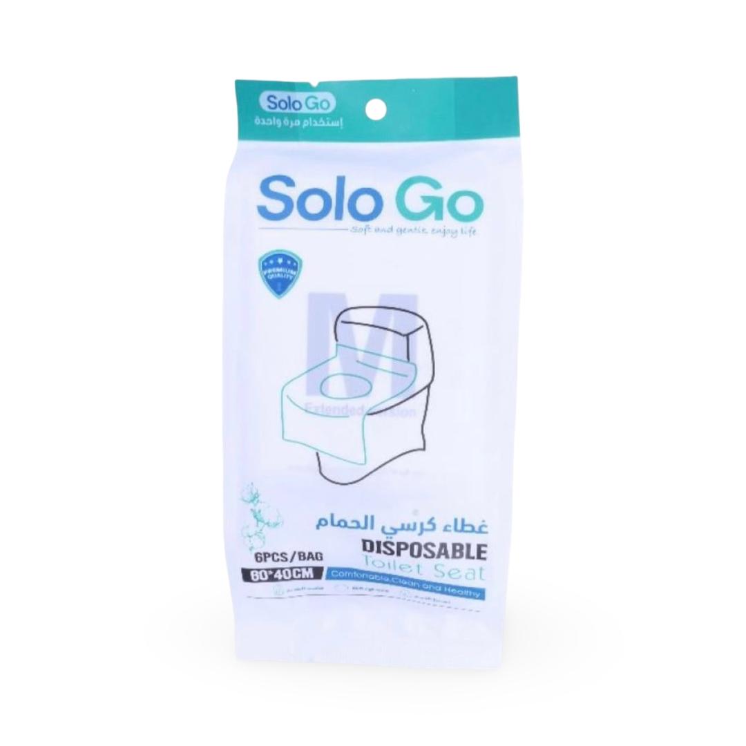 Solo Go - Disposable Toilet Seat - 6 Pcs - 60*40cm – ALMUKHTAR