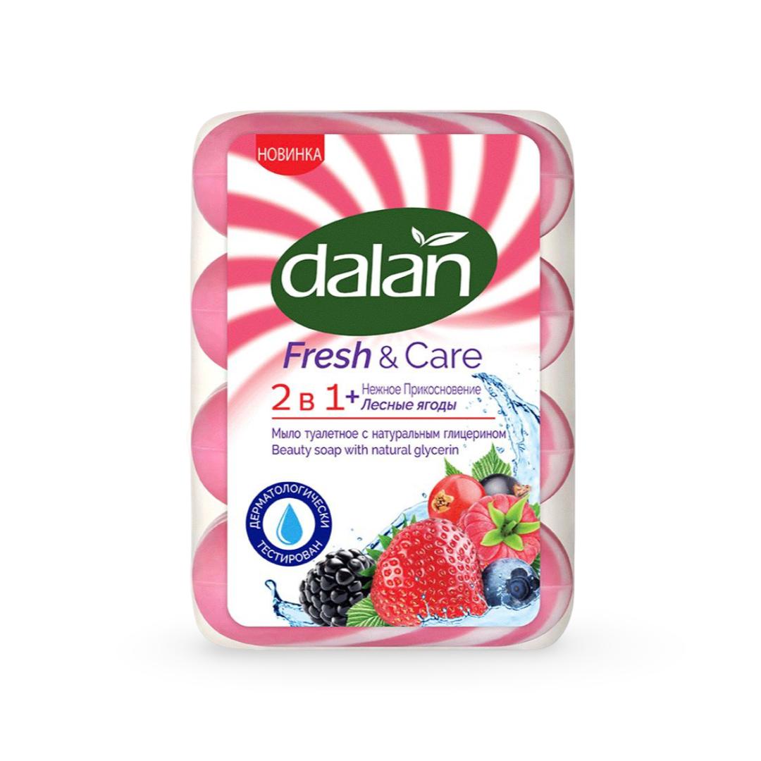 Dalan - Fresh & Care 2 in 1 Soap Forest Fruits - 4pcs x 90g