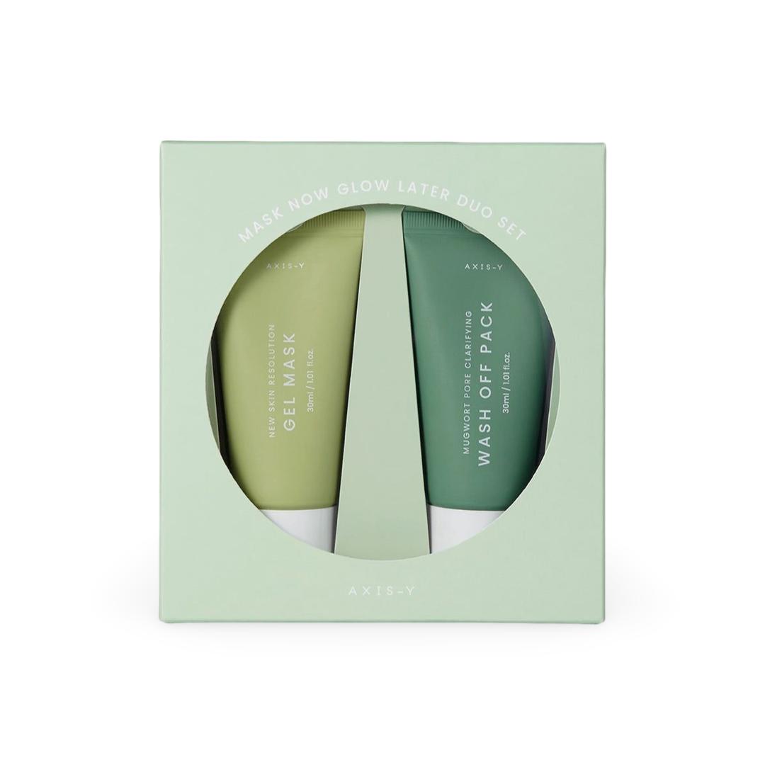 Axis-Y - Mask Now Glow Later Duo Set - 2 in 30ml