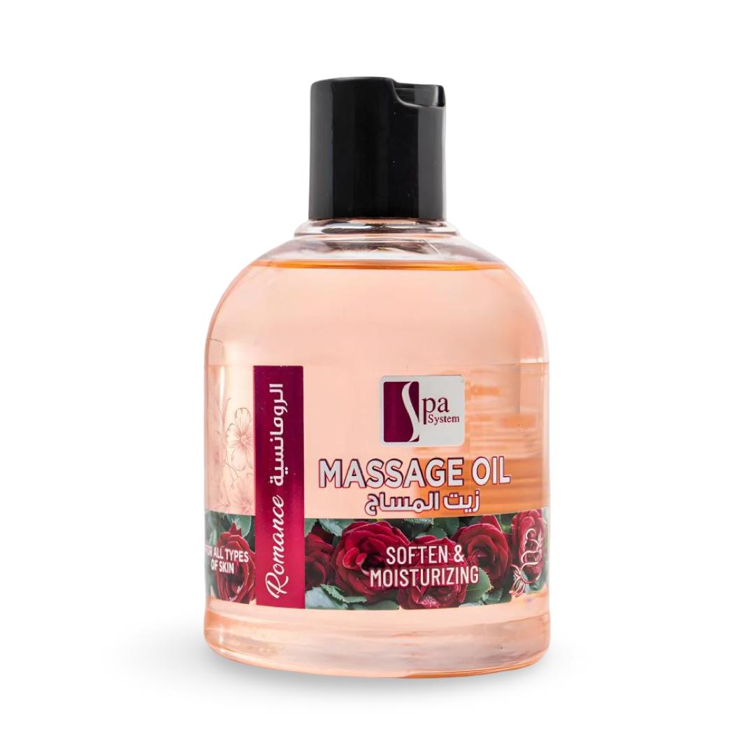 Spa System - Massage Oil Romance Soften & Moisturizing - 250ml
