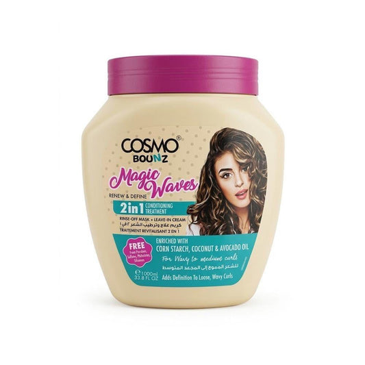 Cosmo Bounz - Magic Waves 2in1 Conditioning Treatment - 1000ml