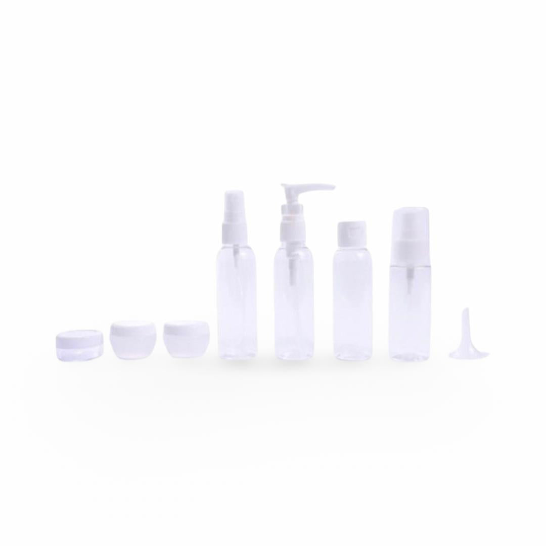 Solo Go - PureEase Refillable Travel Bottle Set 8Pcs - Bk 25-282