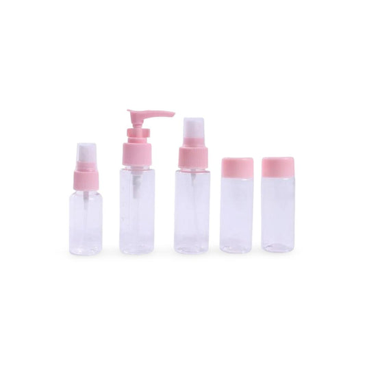 Solo Go - PureEase Refillable Travel Bottle Set 5pcs - Bk 25-284