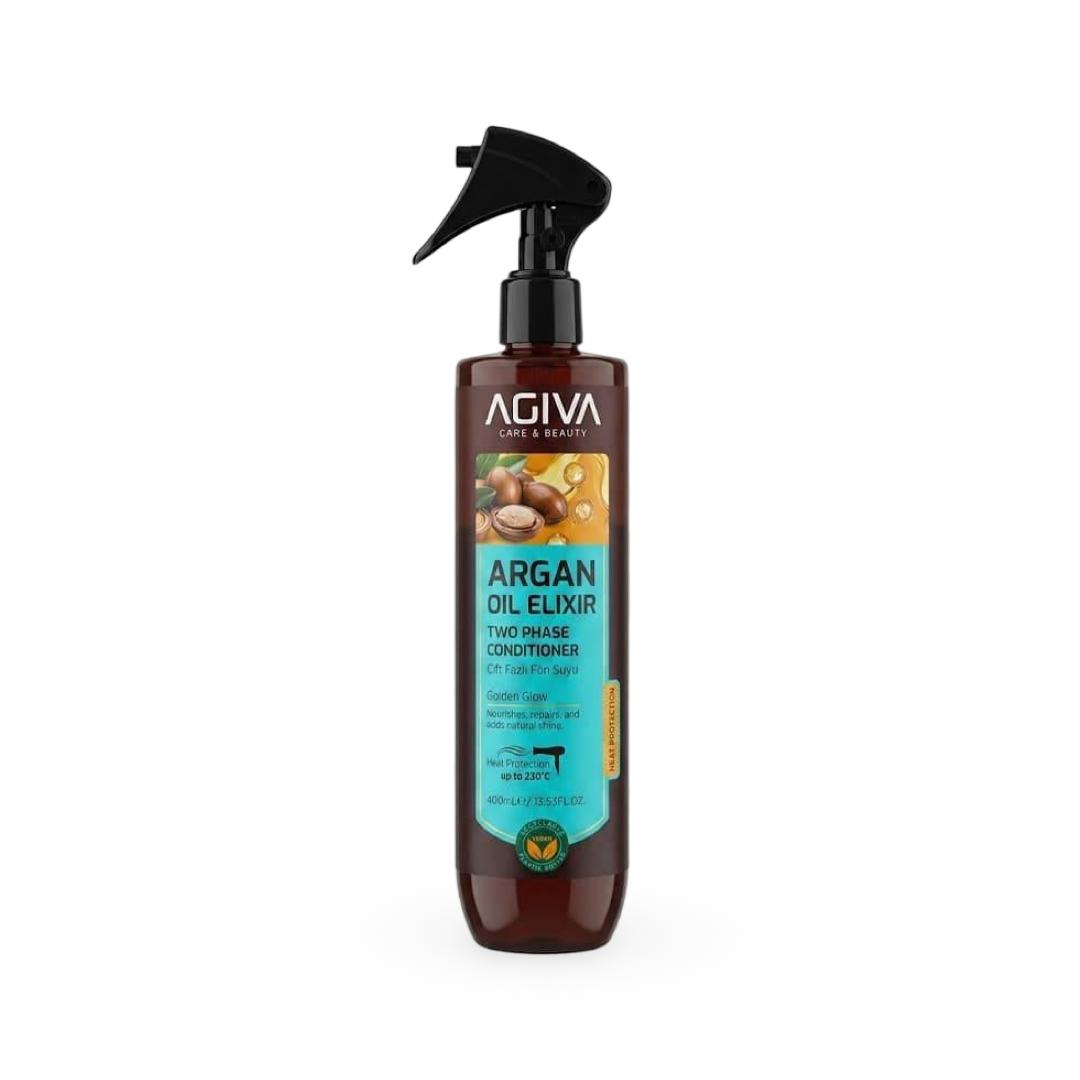 Agiva - Argan Oil Elixir two Phase Conditioner Heat Protecion - 400ml
