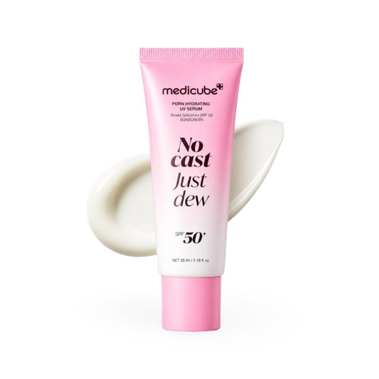 Medicube - PDRN Hydrating UV Serum No Cast Just dew SPF50+ - 50ml