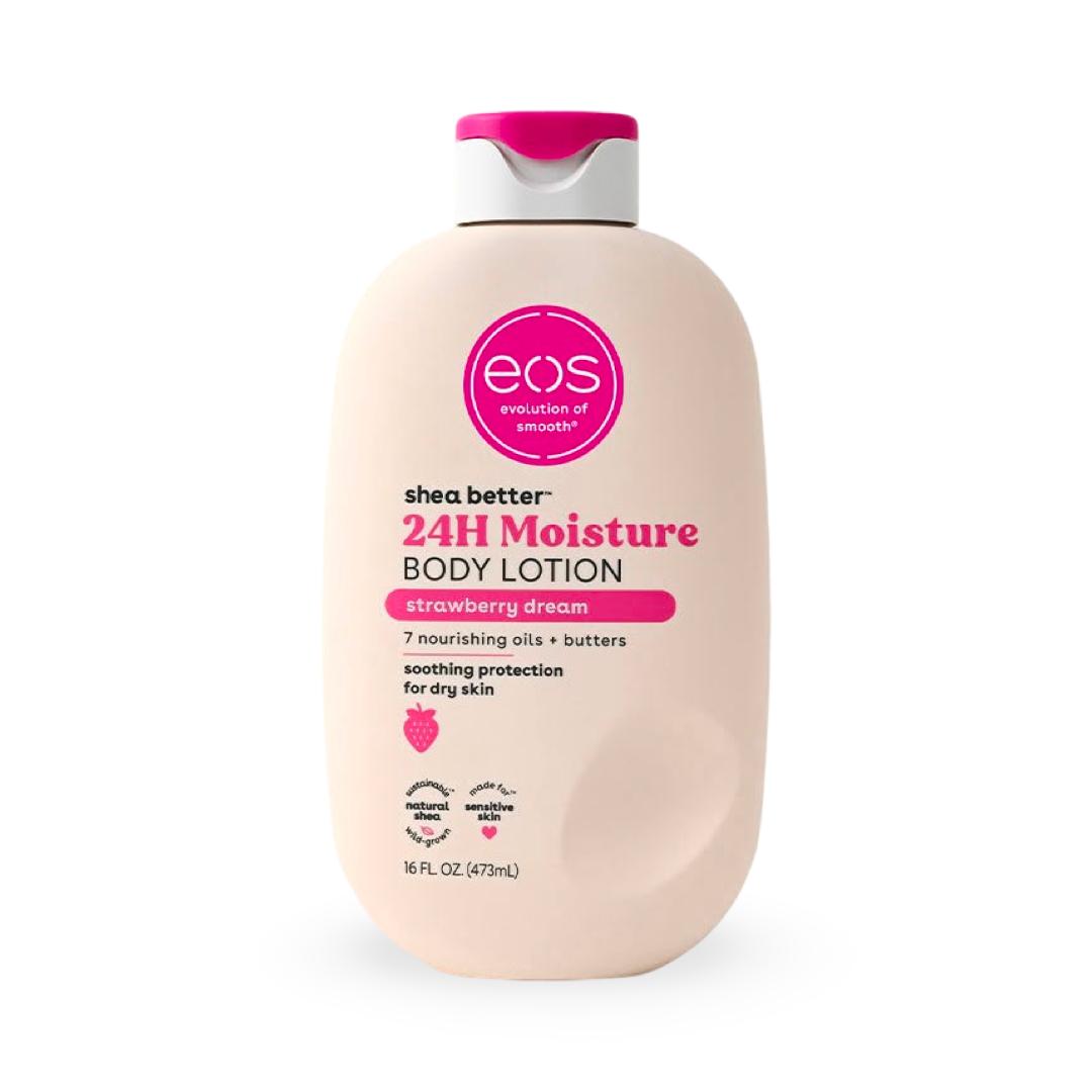 Eos - Shea Better 24H Moisture Body Lotion Strawberry Dream - 473ml
