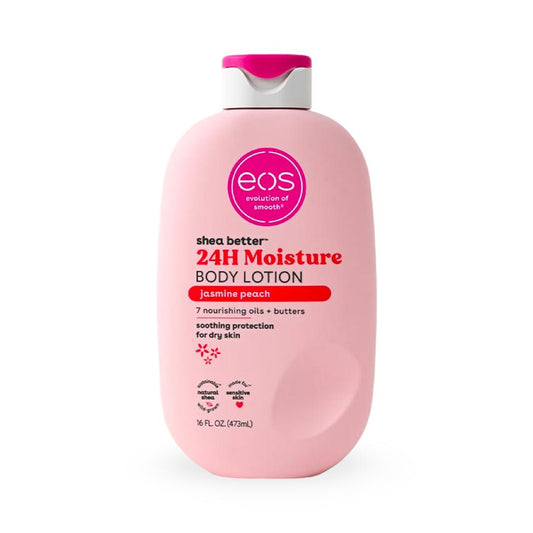 Eos - Shea Better 24H Moisture Body Lotion Jasmine Peach - 473ml