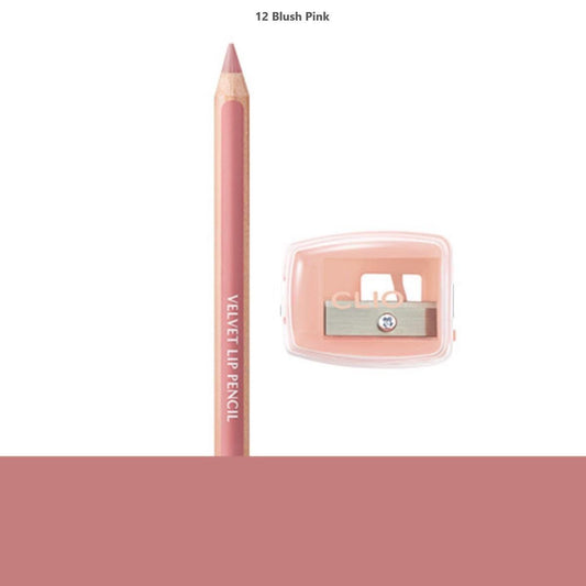 CLIO - Velvet Lip Pencil 12 Blush Pink - 1.45g