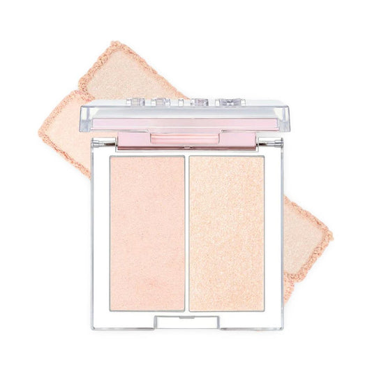 CLIO - Prism Highlighter Duo 01 Cream Fizz - 2.8g