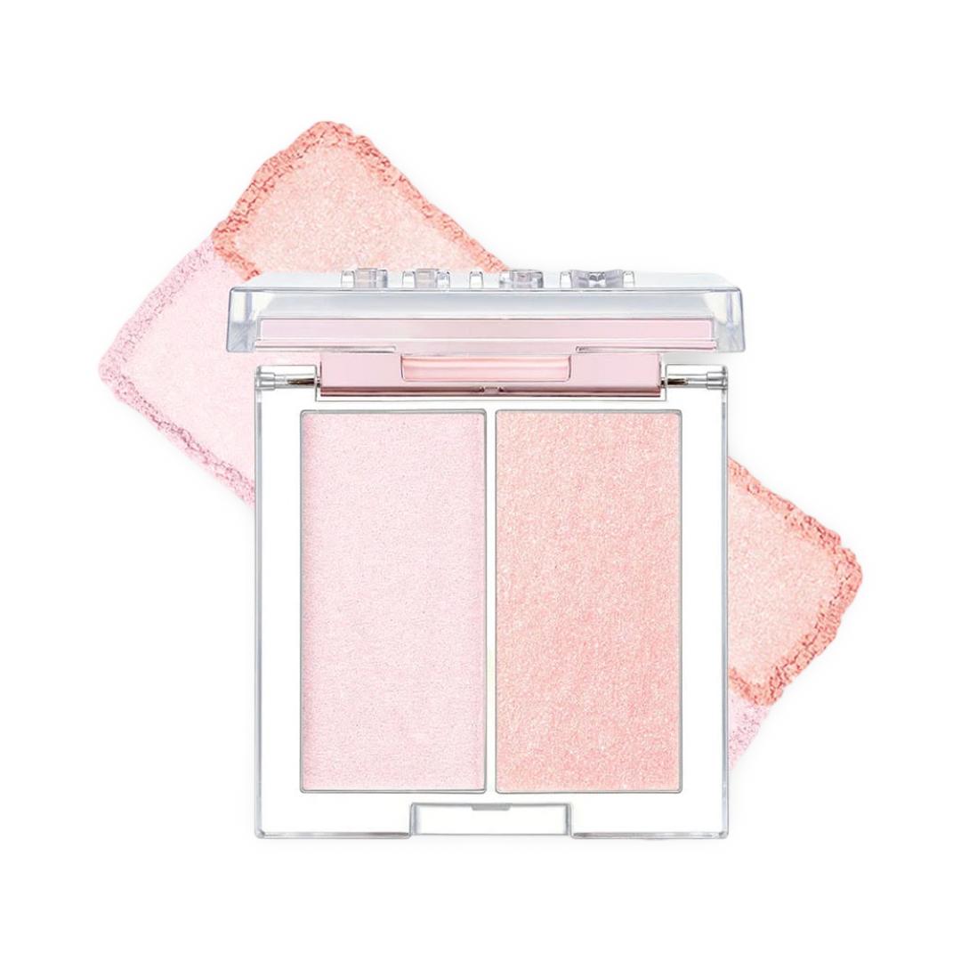 CLIO - Prism Highlighter Duo 02 Lavender Voyage - 2.8g
