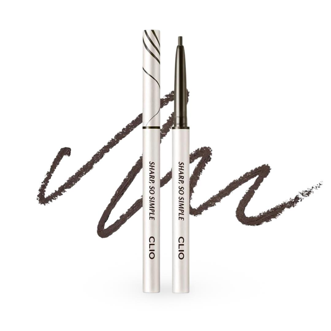 CLIO - Sharp So Simple Waterproof Pencil Liner 03 Black Brown - 0.14g