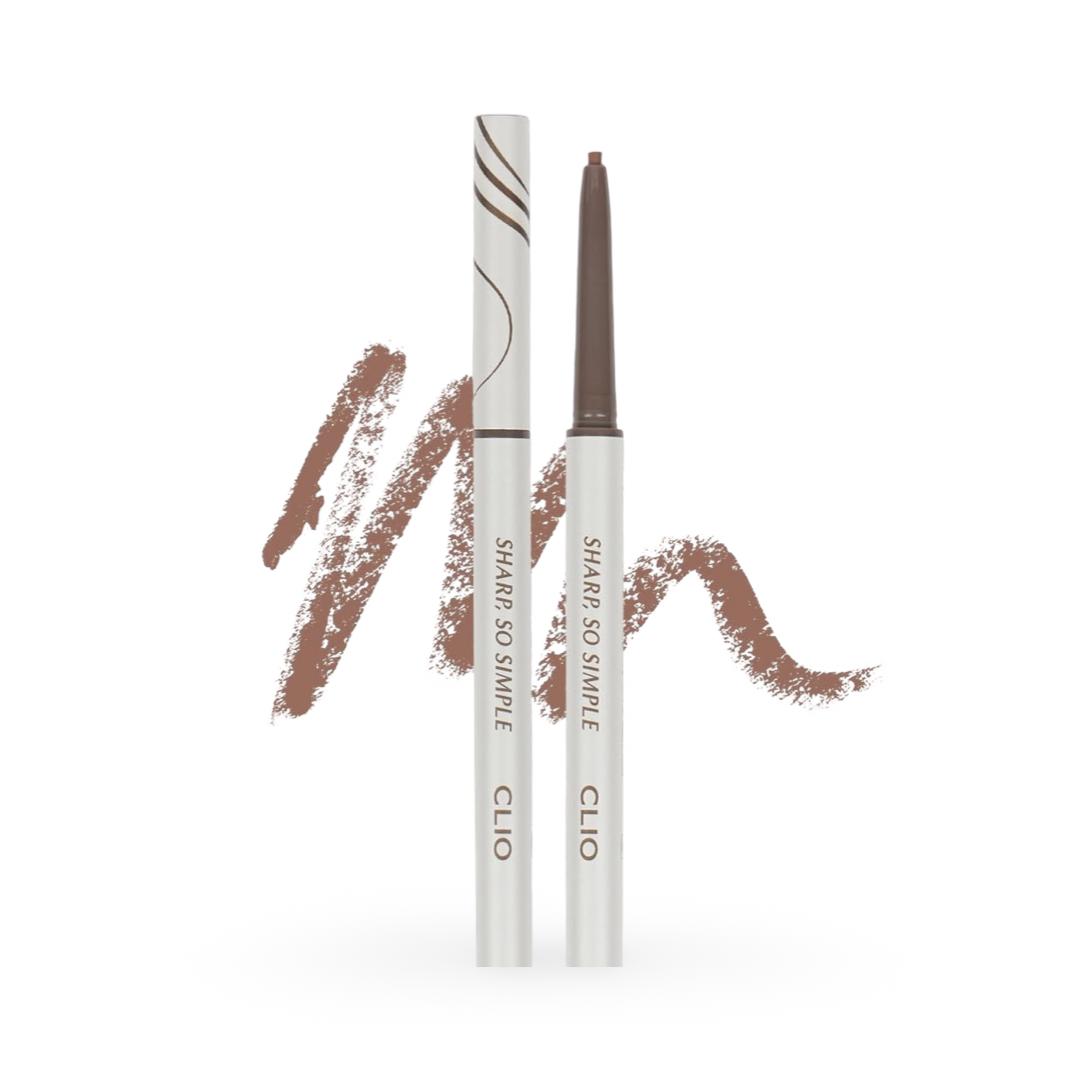 CLIO - Sharp So Simple Waterproof Pencil Liner 05 Ash Brown - 0.14g