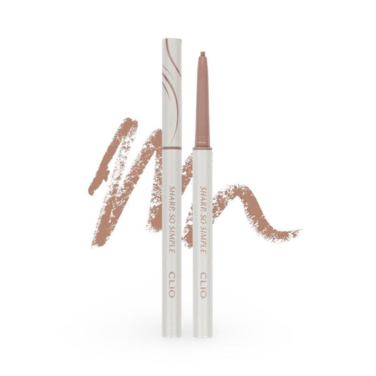 CLIO - Sharp So Simple Waterproof Pencil Liner 06 Vanilla Beige - 0.14g