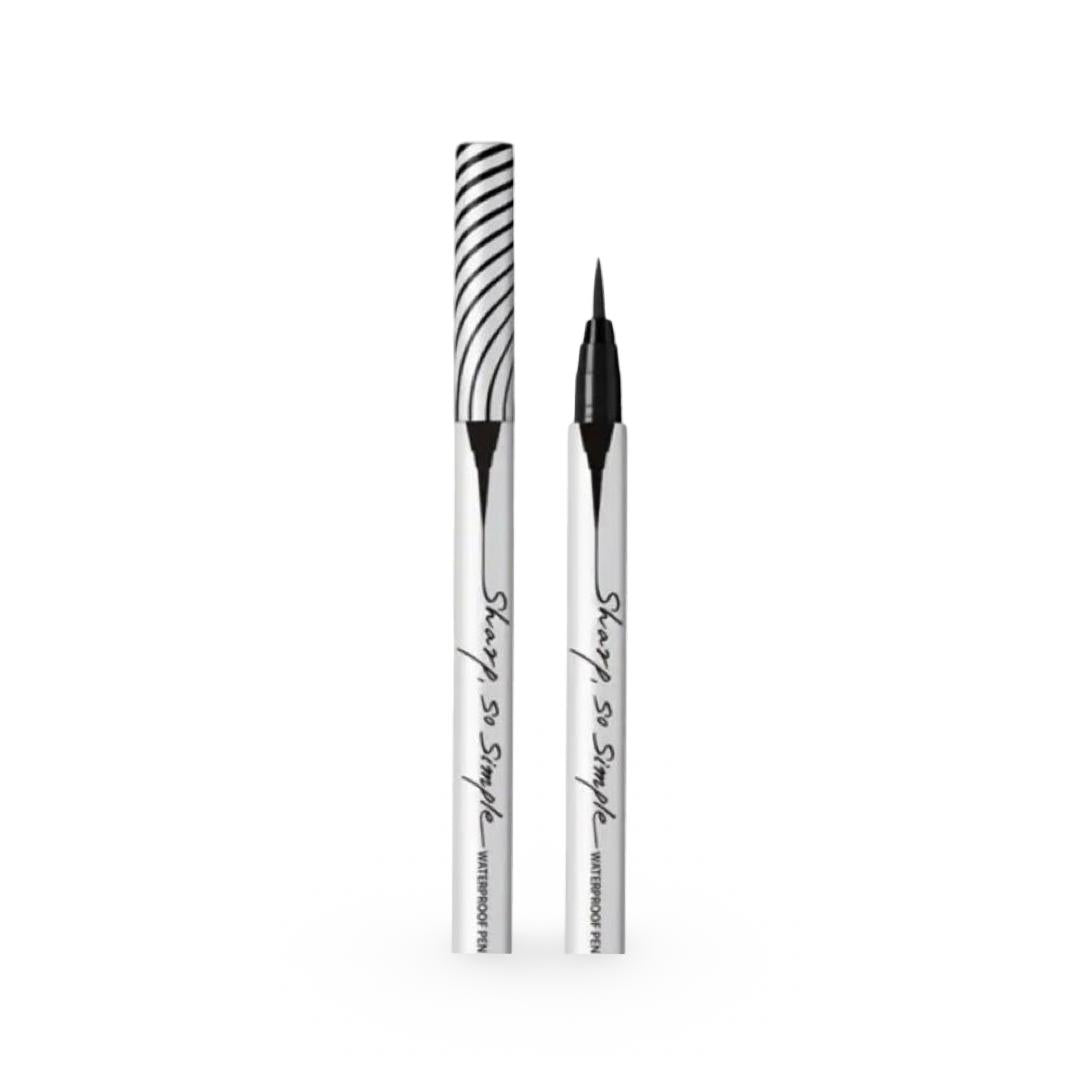 CLIO - Sharp So Simple Waterproof Pen Liner 01 Black - 0.65ml