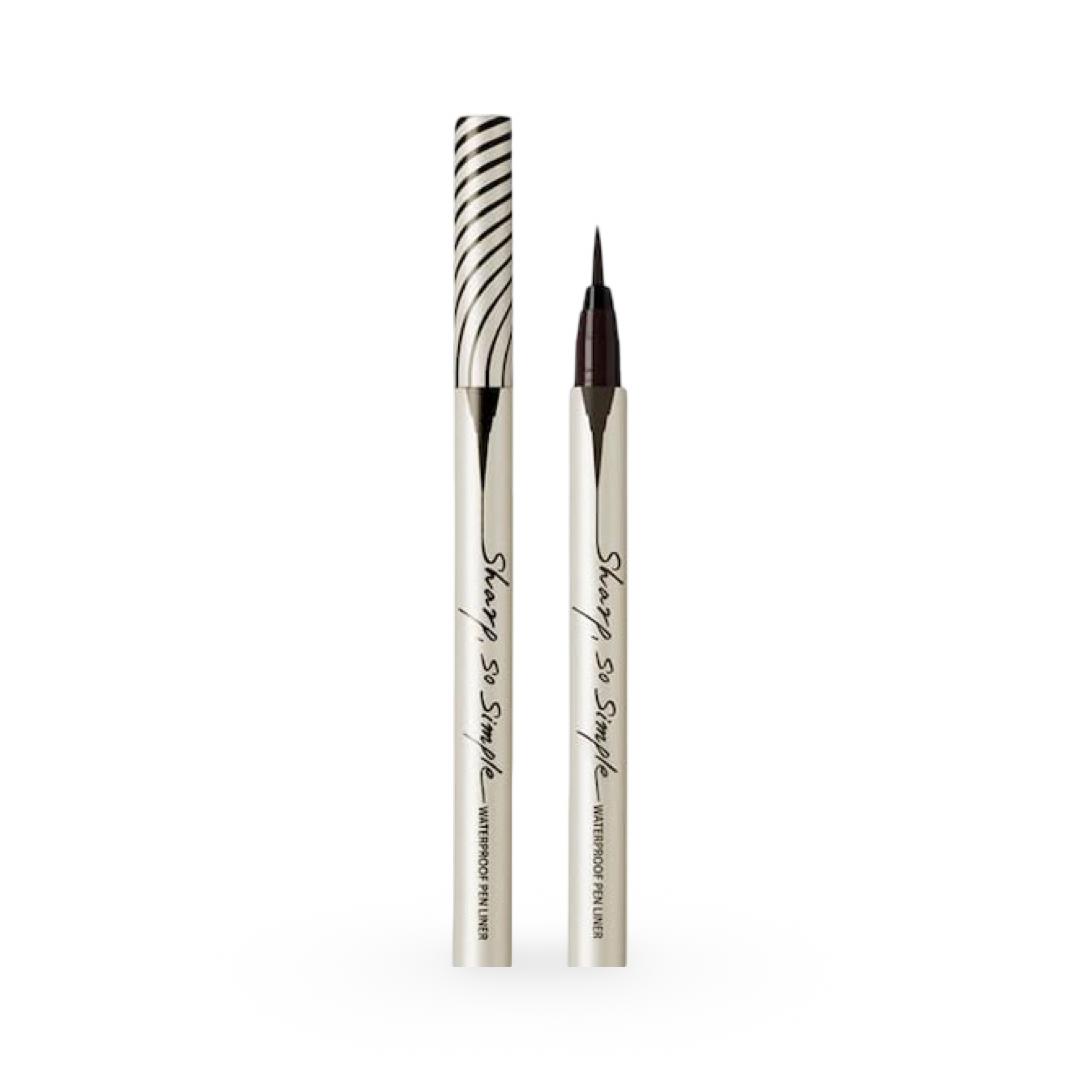 CLIO - Sharp So Simple Waterproof Pen Liner 02 Brown - 0.65ml