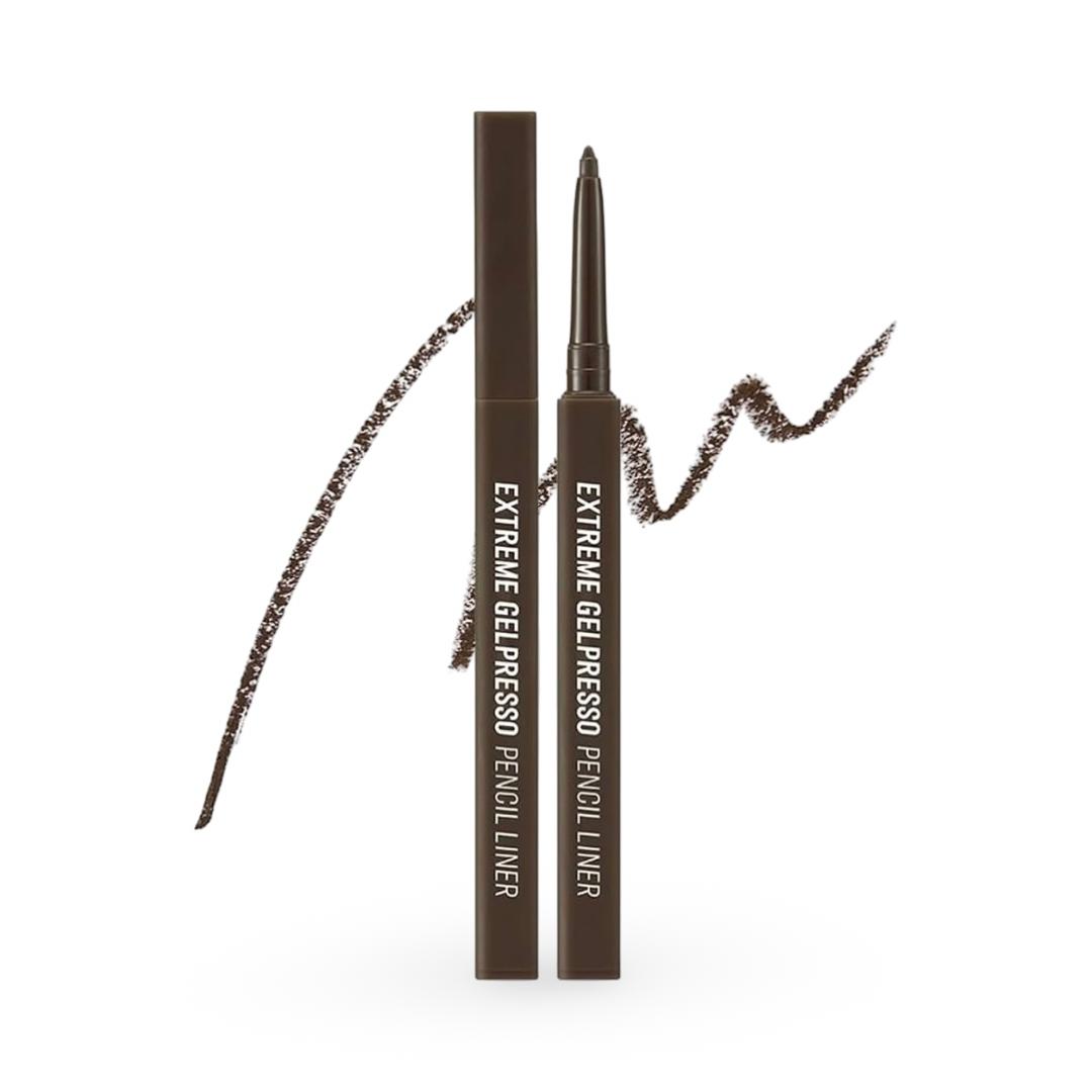 CLIO - Extreme Gelpresso Pencil Liner 10 Glam Brown - 0.35g