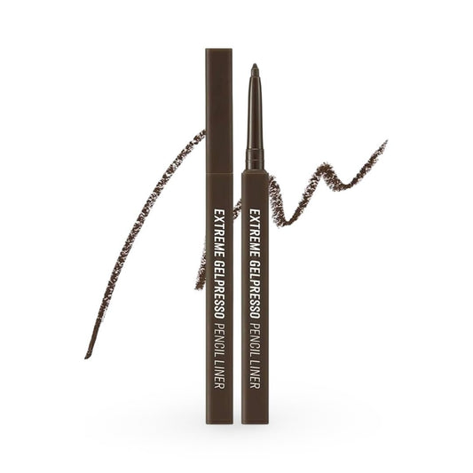 CLIO - Extreme Gelpresso Pencil Liner 10 Glam Brown - 0.35g