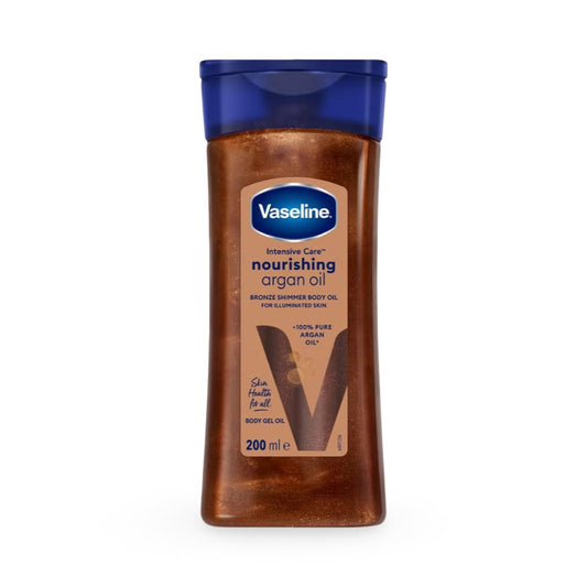 Vaseline - Intensive Care Nourishing Argan Oil Bronze Shimmer Body Oil - 200ml