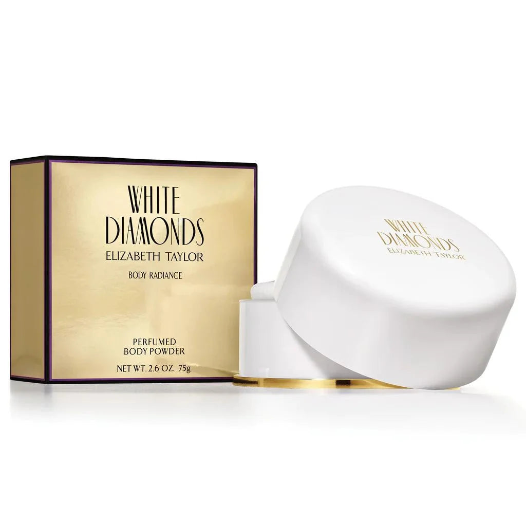 Elizabeth Taylor White Diamonds Perfumed Body Powder - 75g