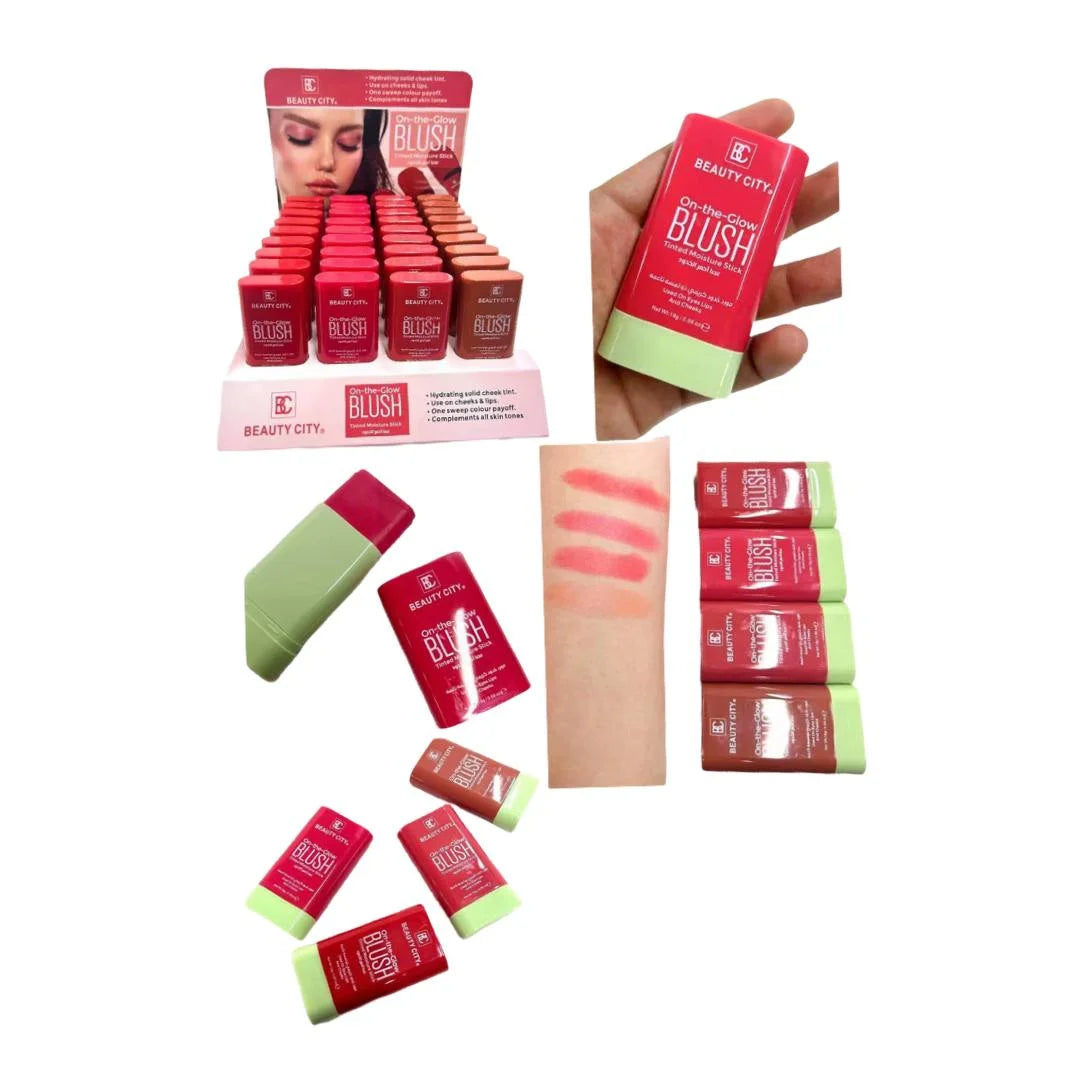 Beauty City - On the Glow Blush Tinted Stick- Watermelon