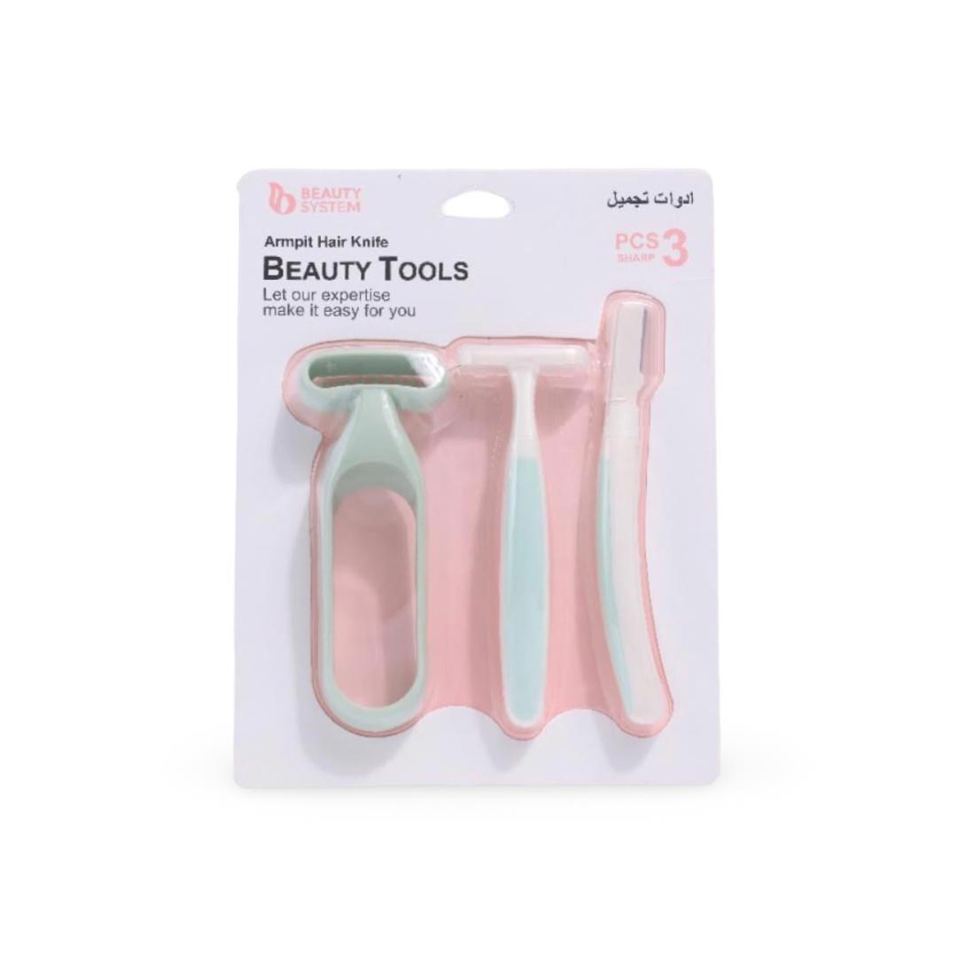 Beauty System - Face and Body Razors 3 Pieces - Bk25-090
