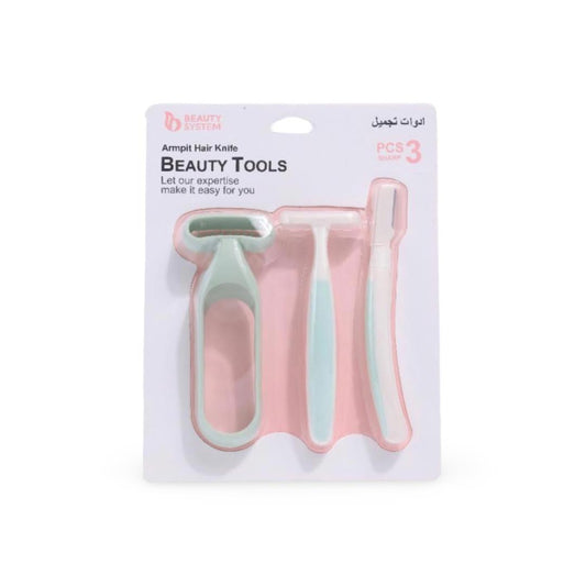 Beauty System - Face and Body Razors 3 Pieces - Bk25-090